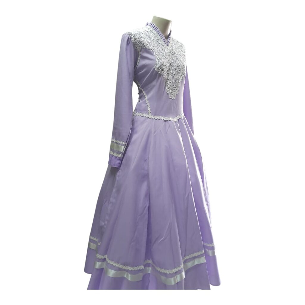 Vestido de Prenda - Lilás