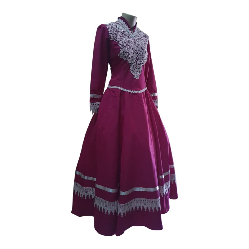 Vestido de Prenda - Rosa Pink