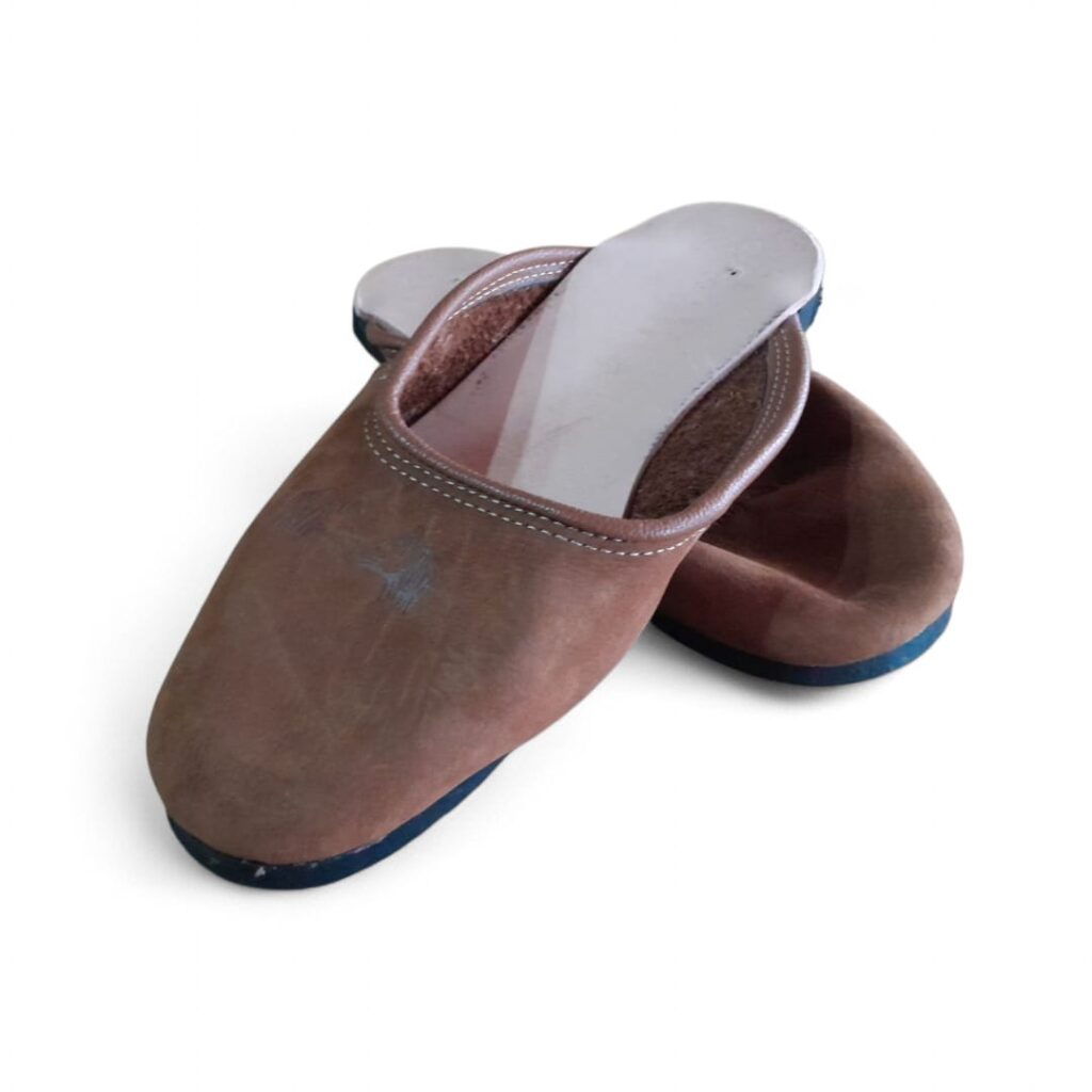 Chinelo Campeiro - Couro Nobuk