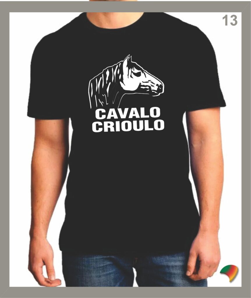 Camisetas do Sul - CAVALO CRIOULO