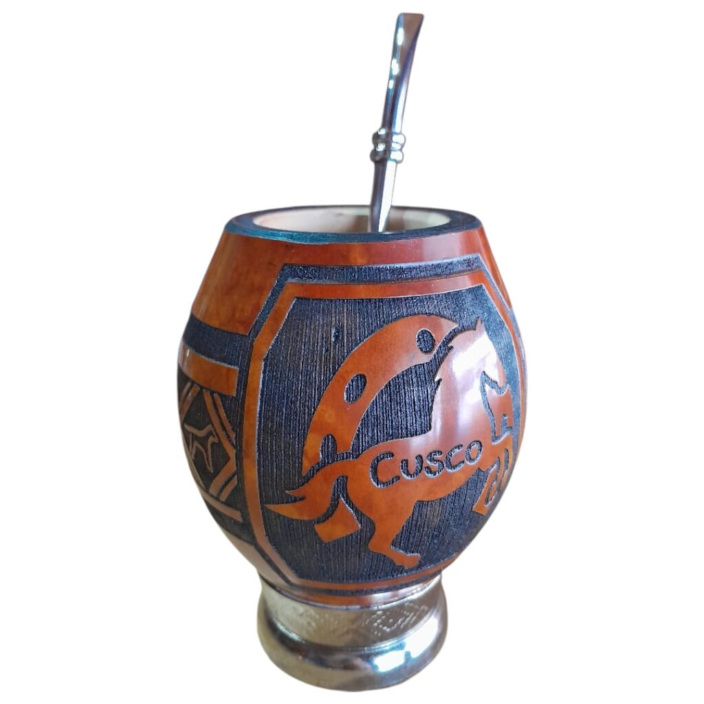 Cuia Coco 360º c/ Pé - Cusco